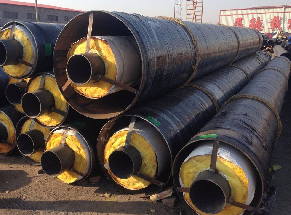 钢套钢蒸汽保温钢管